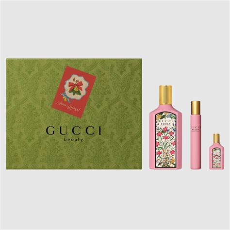 gucci floral perfume set|gucci floral perfume boots.